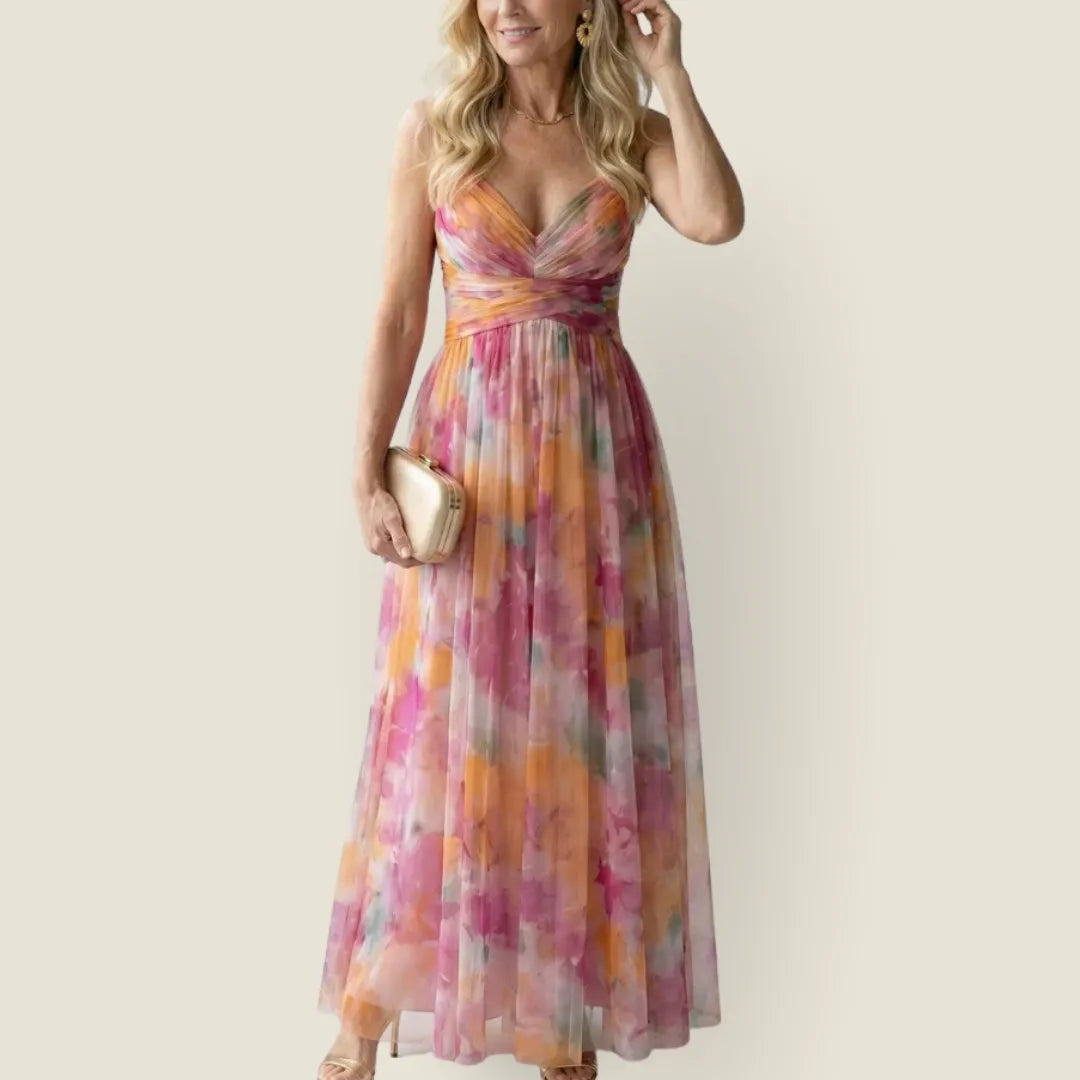 Isel | Soft Wrap Maxi Dress