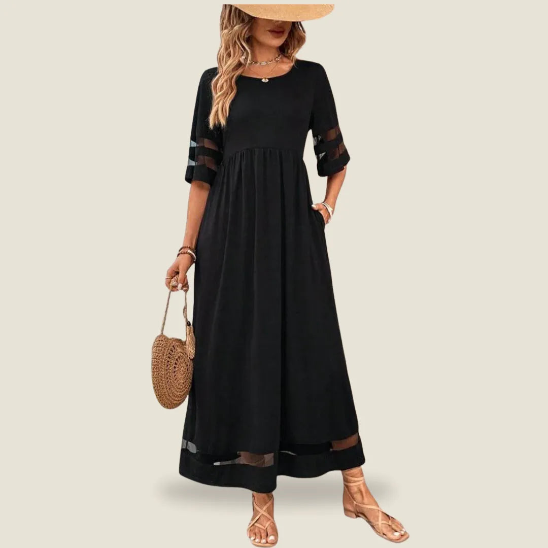 Aubrey – Flattering Tummy-Smoothing Midi Dress