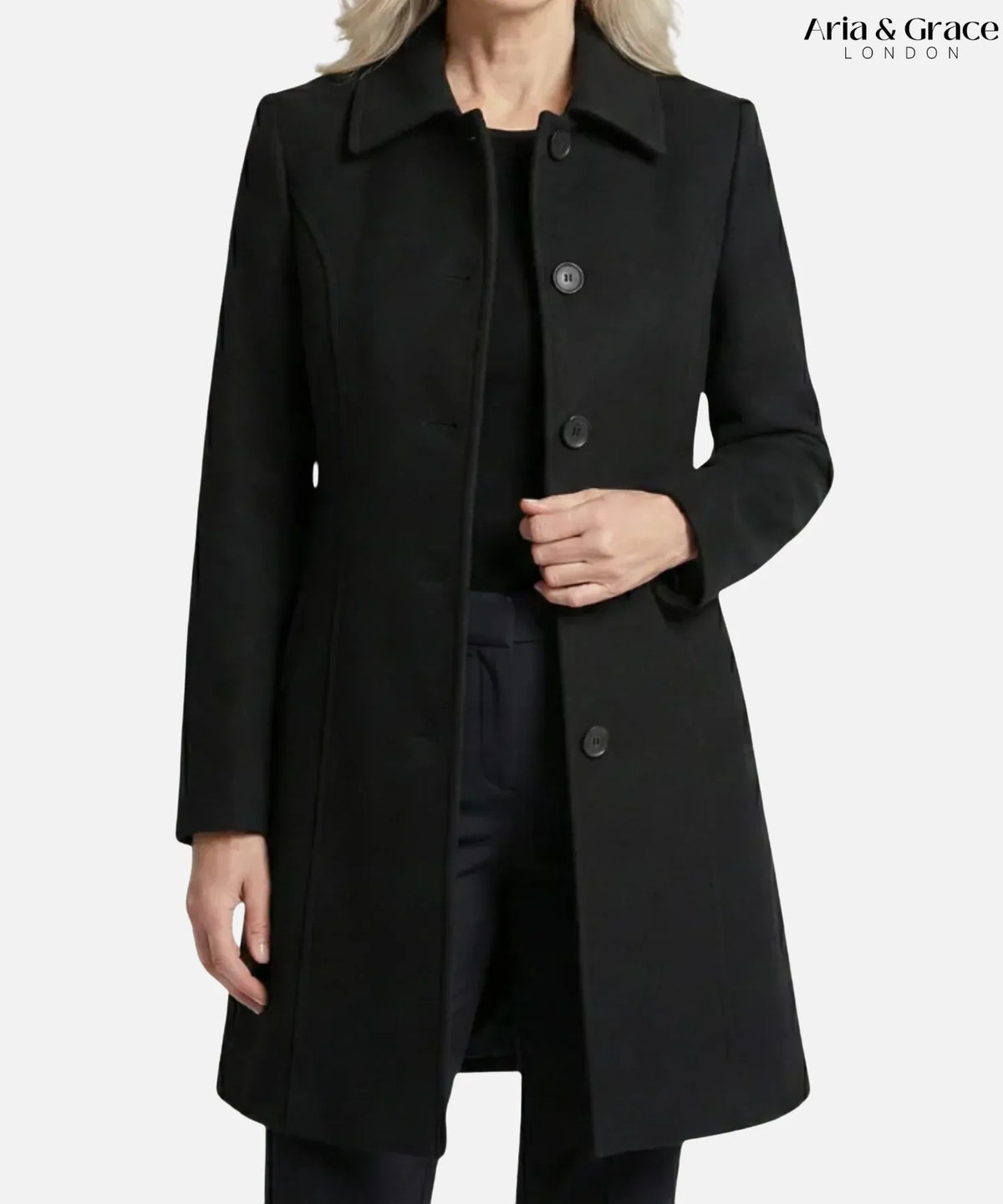 Josephine - Single Breasted Winter Trench Coat