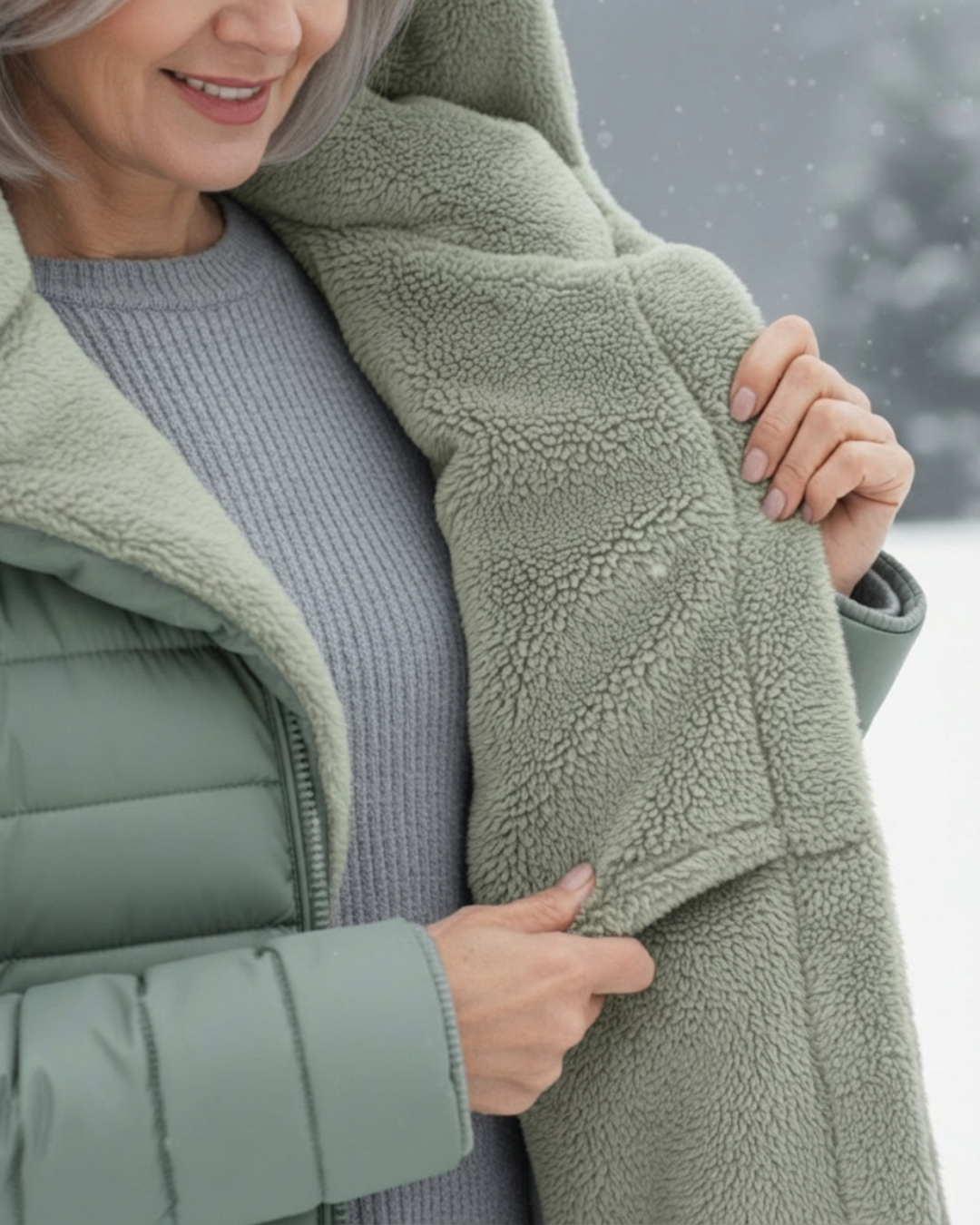 Esther | Fleece Lined Puffer Jacket
