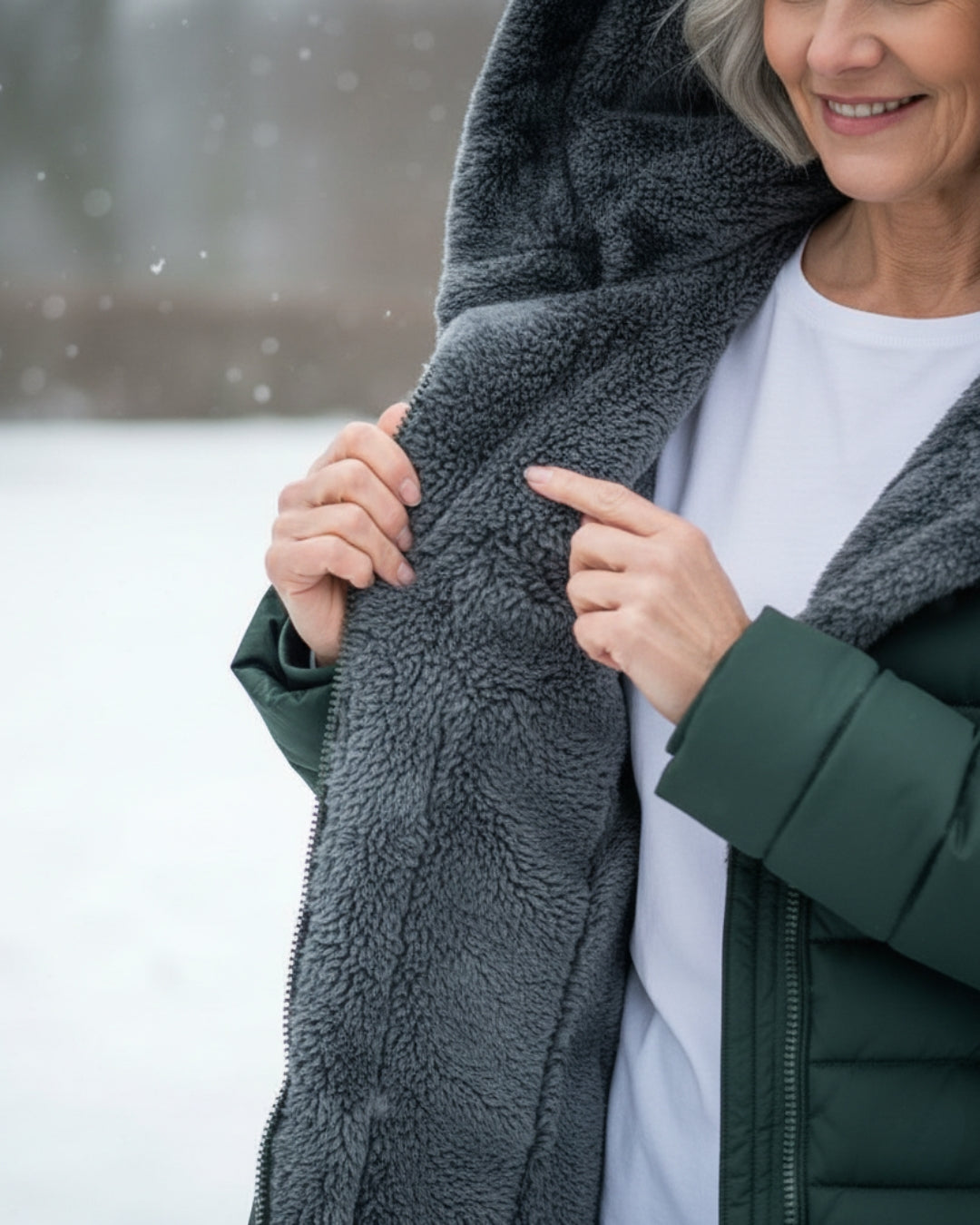 Esther | Fleece Lined Puffer Jacket