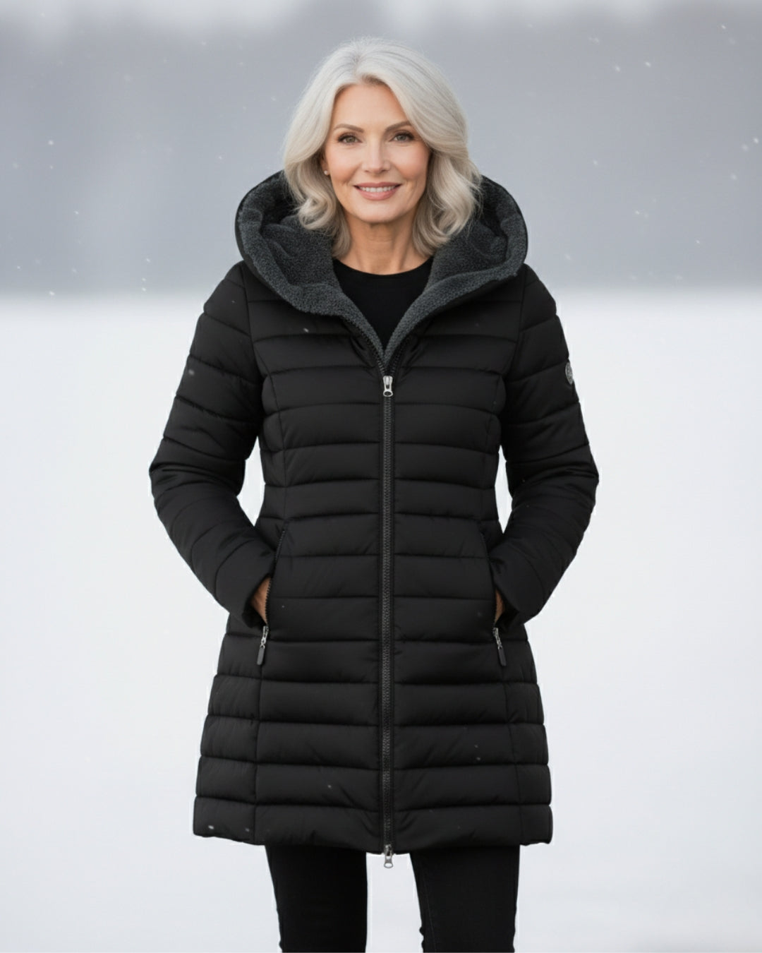 Esther | Fleece Lined Puffer Jacket