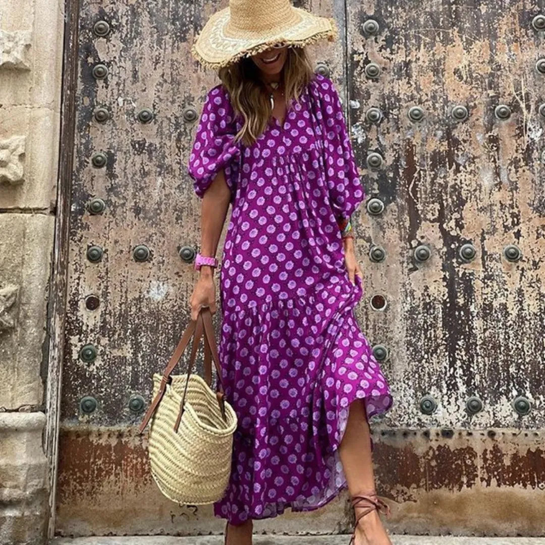 Sylvie - Long Bohemian Dress
