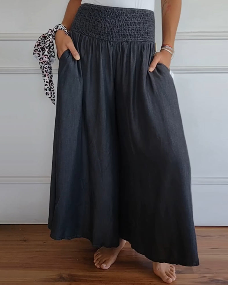 Minda - Trousers with Elastic Waist