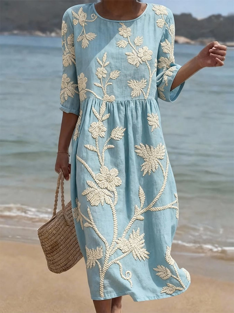 Raquel | Vintage Embroidered Dress