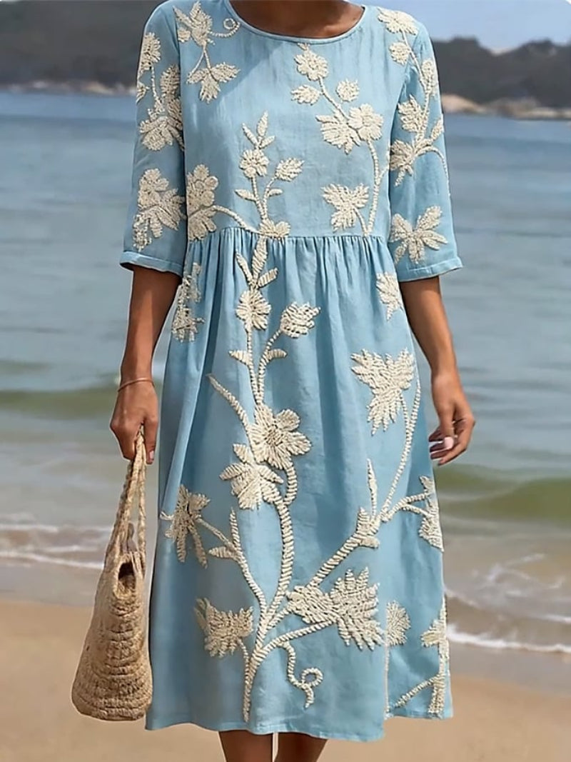 Raquel | Vintage Embroidered Dress
