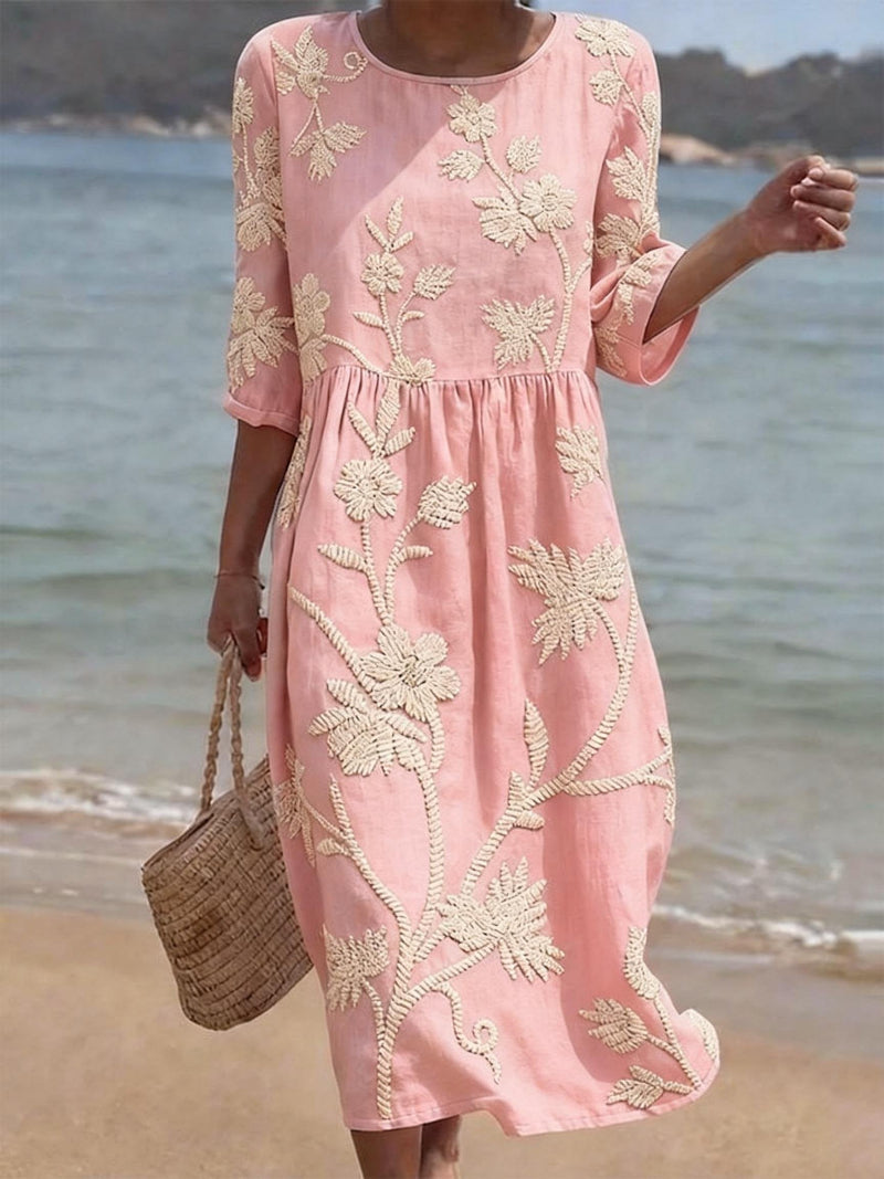 Raquel | Vintage Embroidered Dress