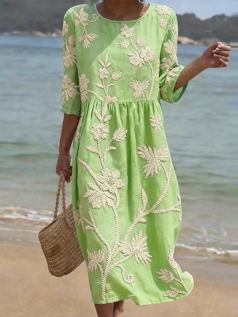 Raquel | Vintage Embroidered Dress