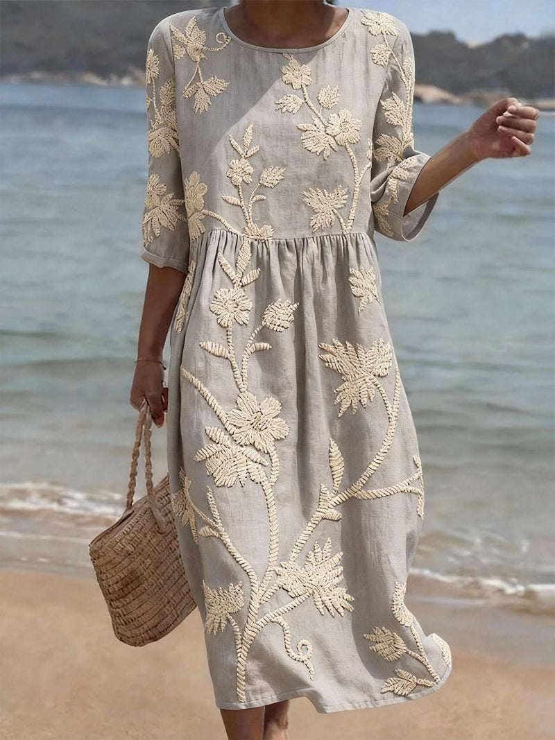 Raquel | Vintage Embroidered Dress