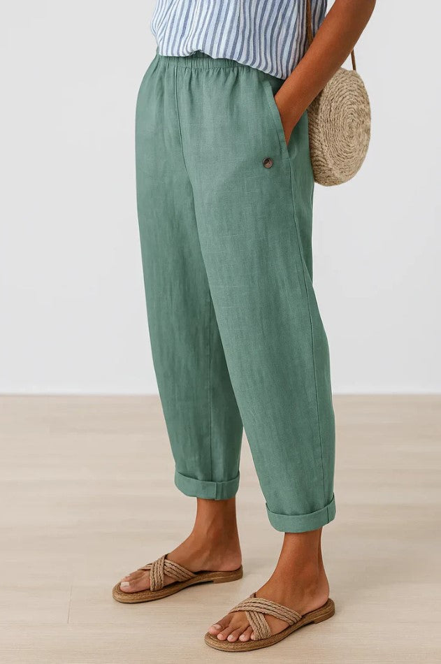 Timeless Cotton Trousers