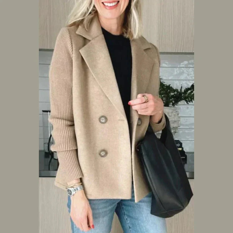 Ivy | Relaxed Fit Patchwork Coat