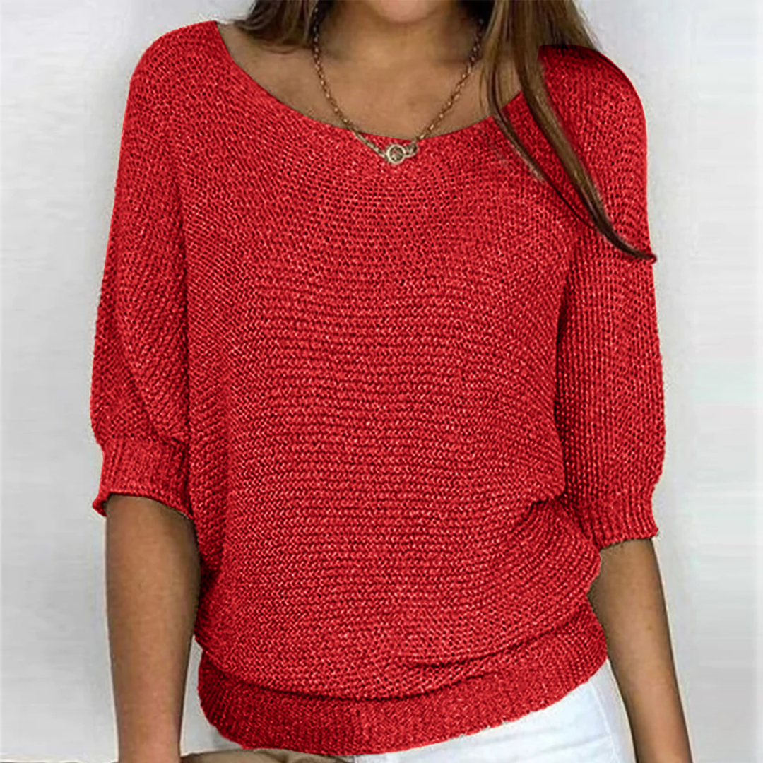 Ava - Elegant Knit Sweater