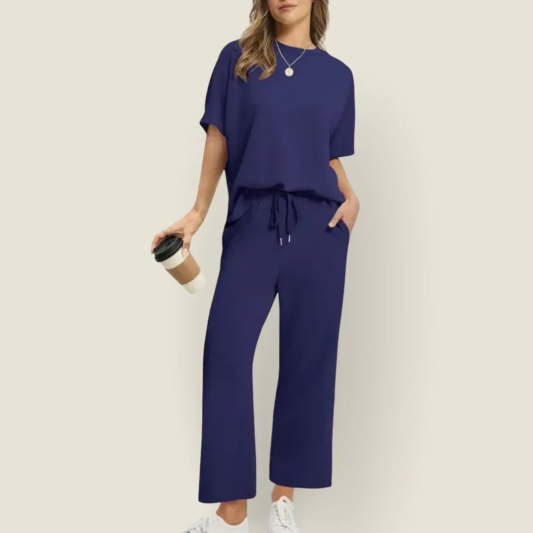 Brisa | Oversized Wide Leg Two Piece Set