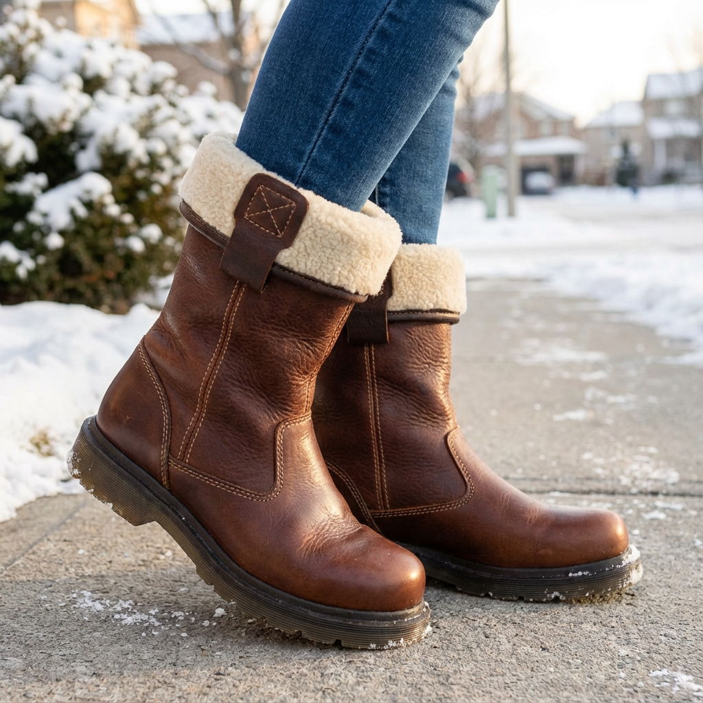 Thea | Cosy winter boots with fur lining