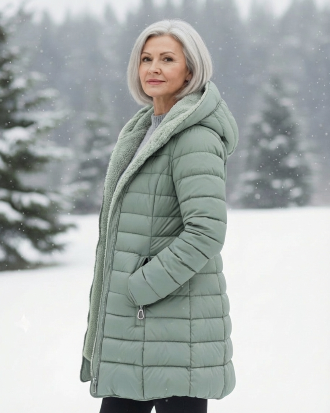 Esther | Fleece Lined Puffer Jacket