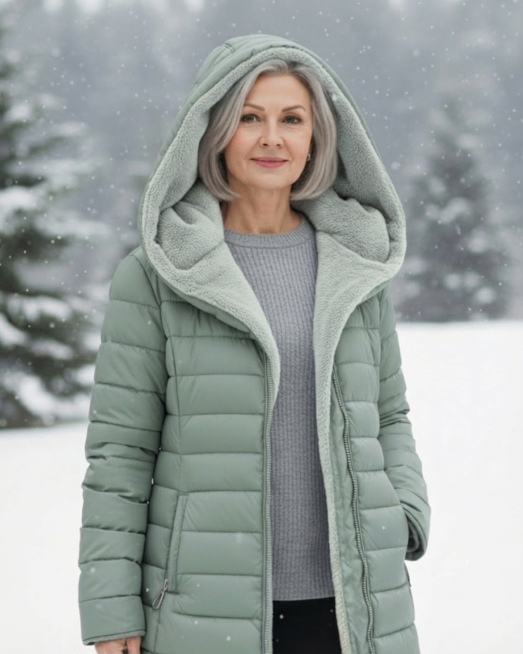 Esther | Fleece Lined Puffer Jacket