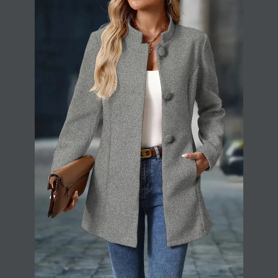 Amara – Fashionable Single-Breasted Blazer