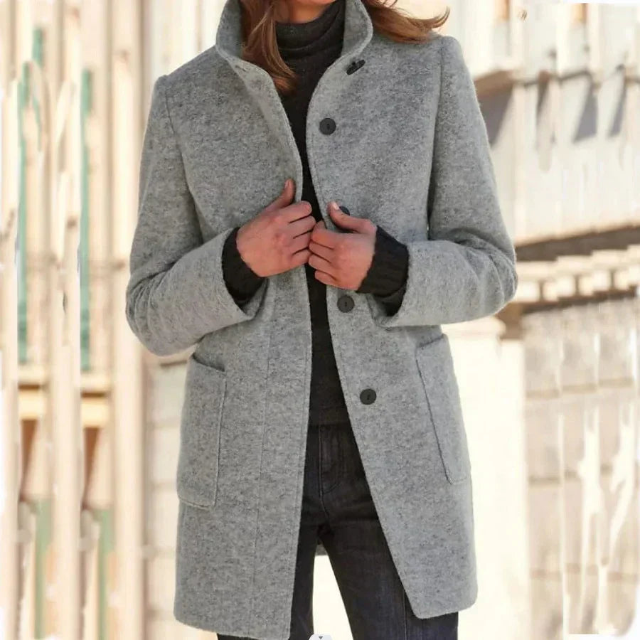 Zimfira - Long Sleeve Windbreaker Coat