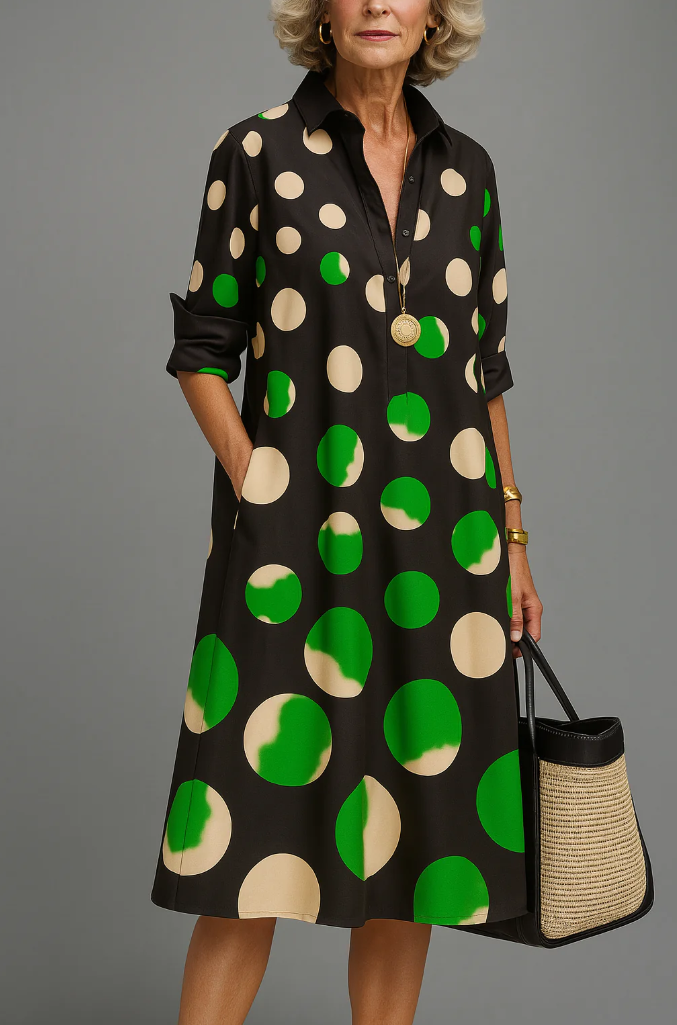 Marise - Midi Dress - Effortless Sophistication in Every Step