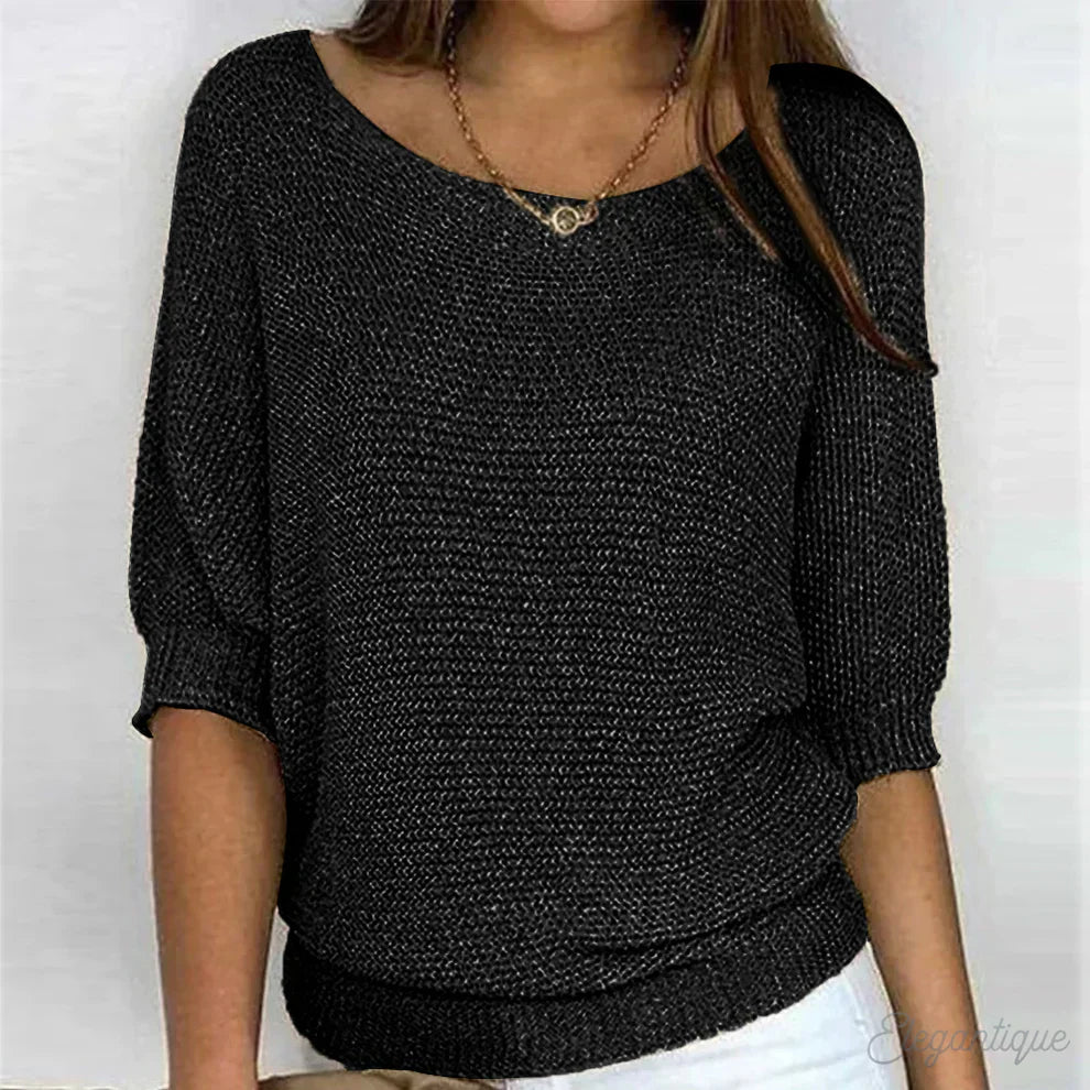 Ava - Elegant Knit Sweater